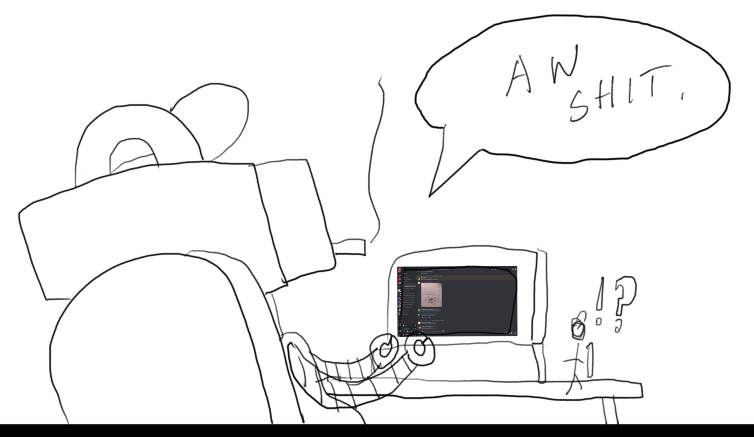 The author in repose, seen from behind
